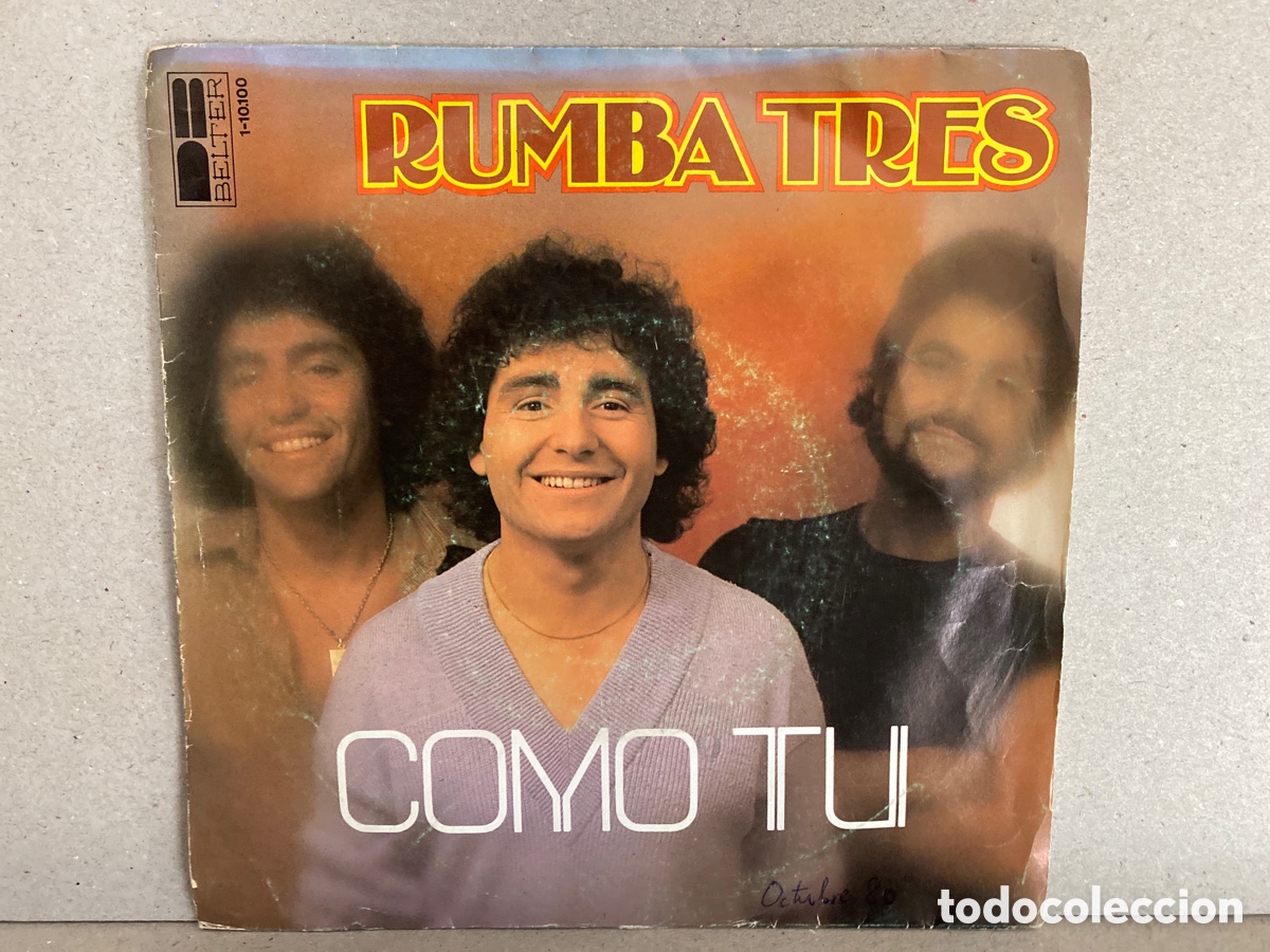 Discos de vinilo: Rumba Tres - Como Tu (7&rdquo;, Single) - Foto 1