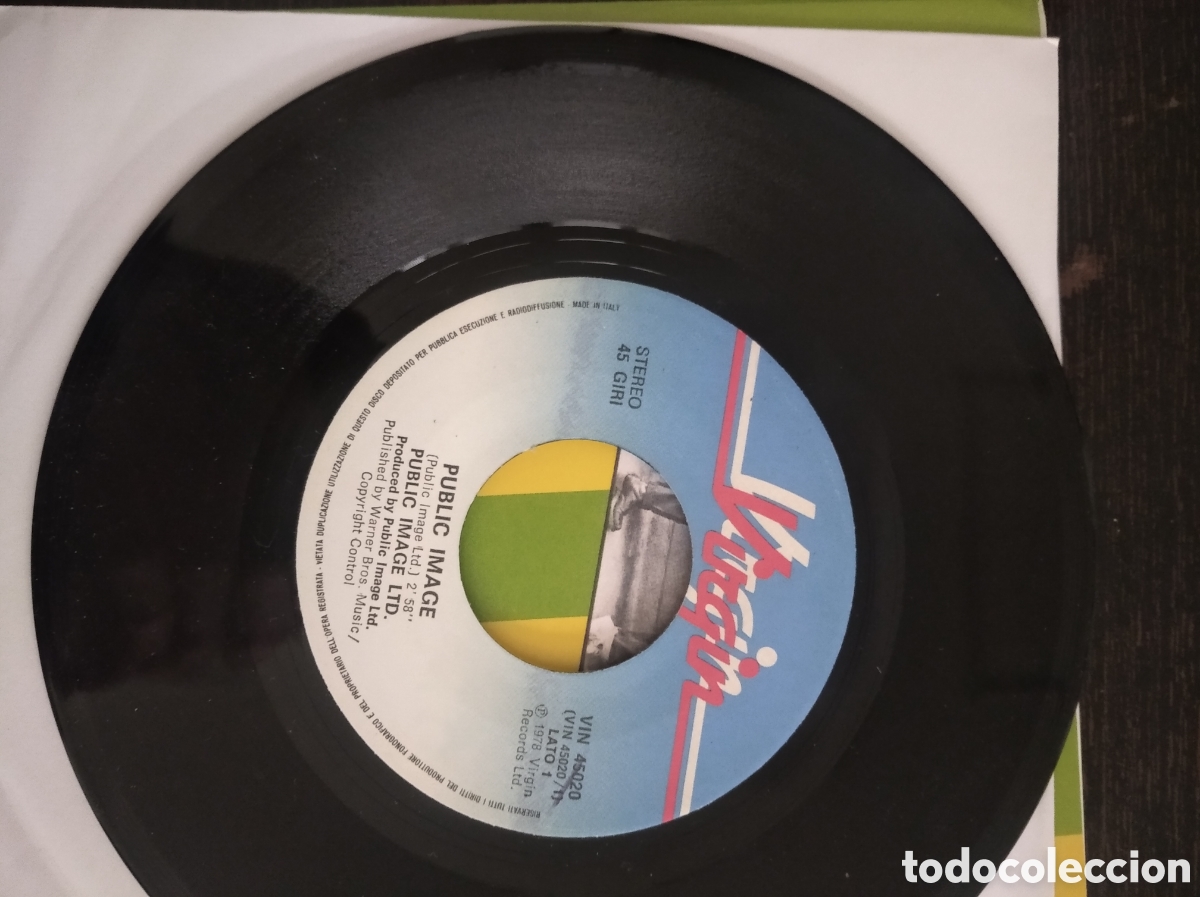 Discos de vinilo: PUBLIC IMAGE LTD Single - Foto 2