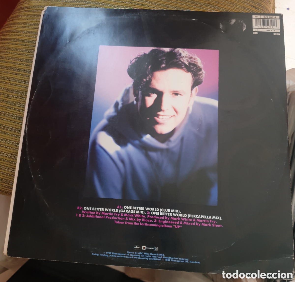 Discos de vinilo: ABC - one better world - Foto 2
