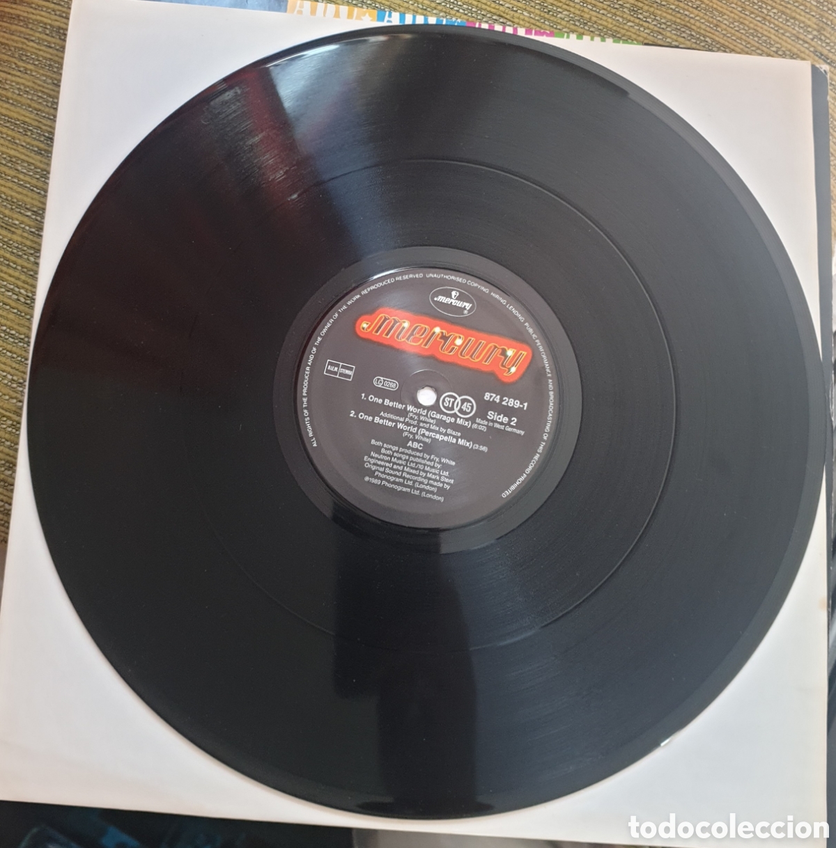 Discos de vinilo: ABC - one better world - Foto 3
