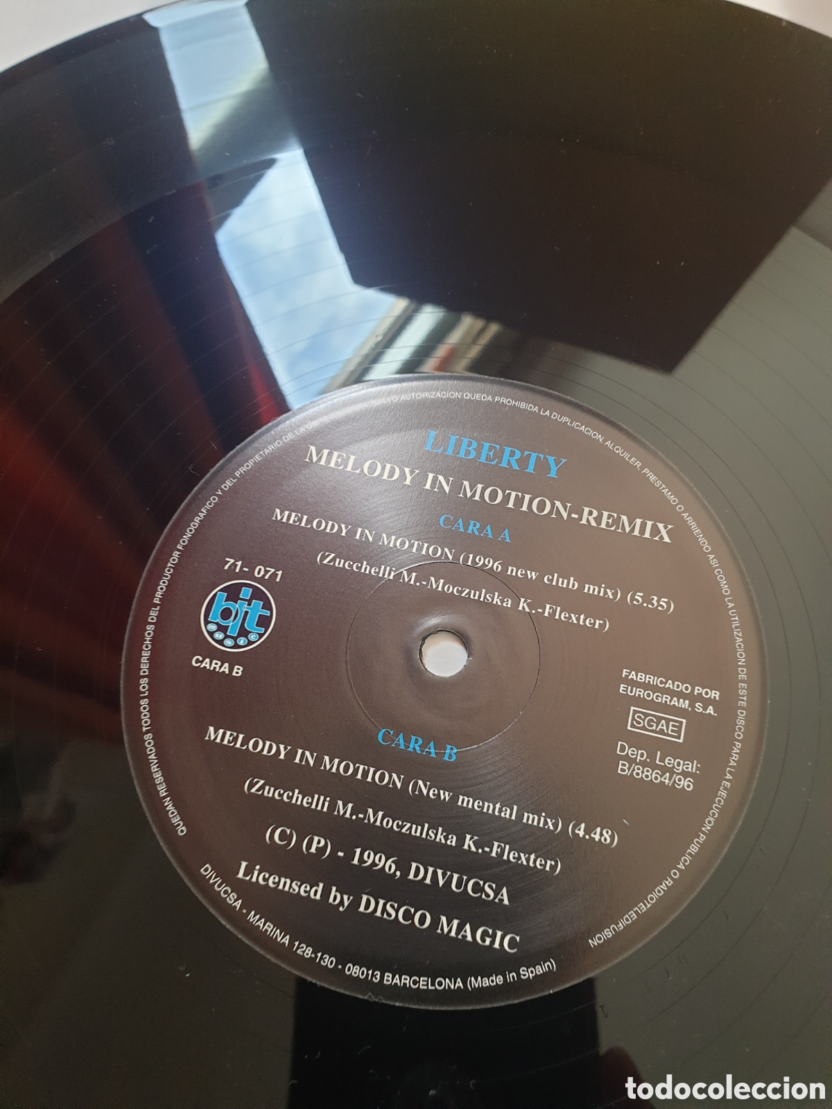 Discos de vinilo: Liberty - melody in motion remix - Foto 3