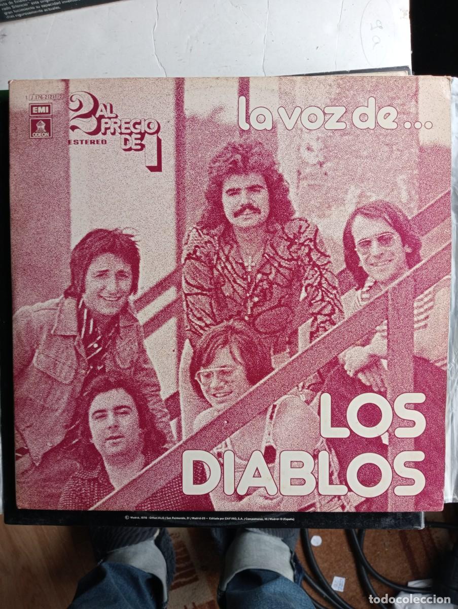 Discos de vinilo: Los Diablos - La Voz De.. 2 lps 1976 gatefold - Foto 1