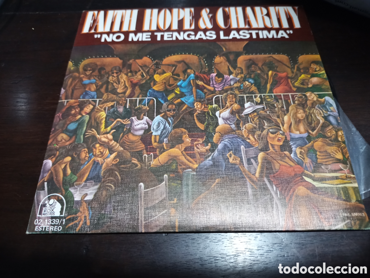 Discos de vinilo: Faith hope &euro; charity single 1978 - Foto 1