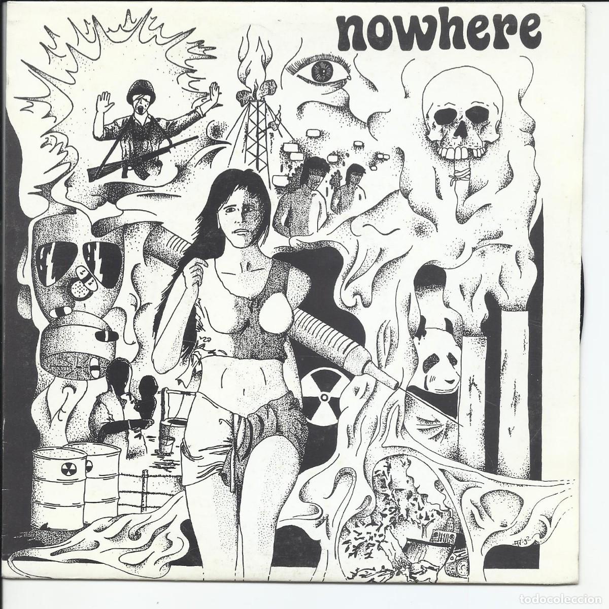 Discos de vinilo: Nowhere.- Tomorrows Bleach Single Basati Diskak BDE 023 Espa&ntilde;a 1992 - Foto 1