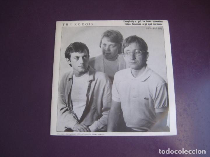 Discos de vinilo: THE KORGIS - SG ZAFIR0 1981 - EVERYBODY'S GOT TO LEARN SOMETIME +1 - NEW WAVE POP SYNTH TECNO