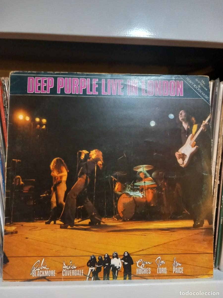 Discos de vinilo: Deep Purple &lrm;&ndash; Live In London - lp - Foto 1