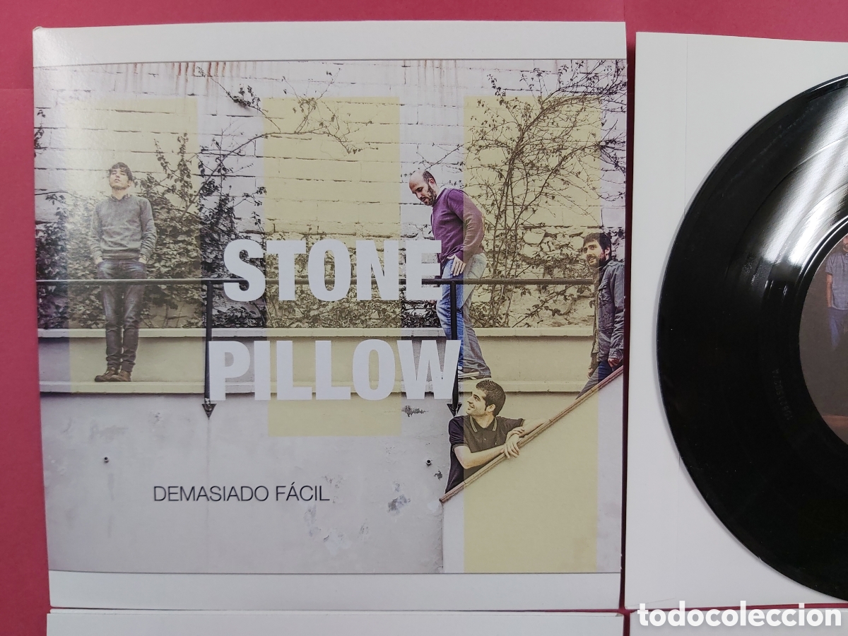 Discos de vinilo: * STONE PILLOW * DEMASIADO FACIL * SINGLES VINILO * IMPECABLE * - Foto 1