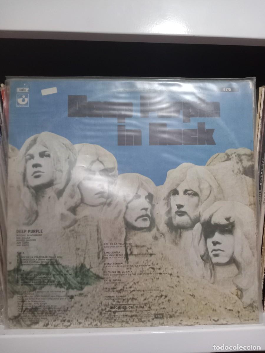 Discos de vinilo: Deep Purple &lrm;&ndash; In Rock - lp edic. arg - Foto 2