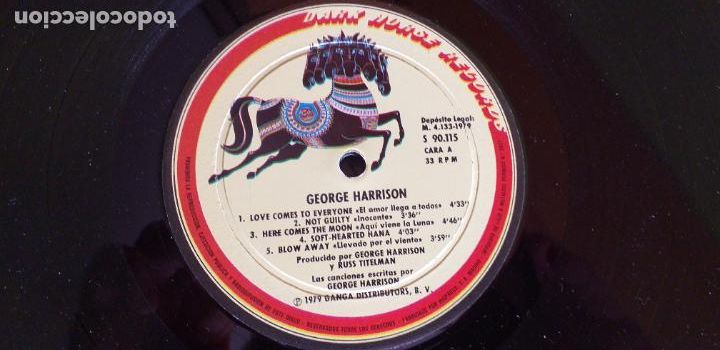 Discos de vinilo: GEORGE HARRISON-BLOW AWAY-1979 - Foto 4