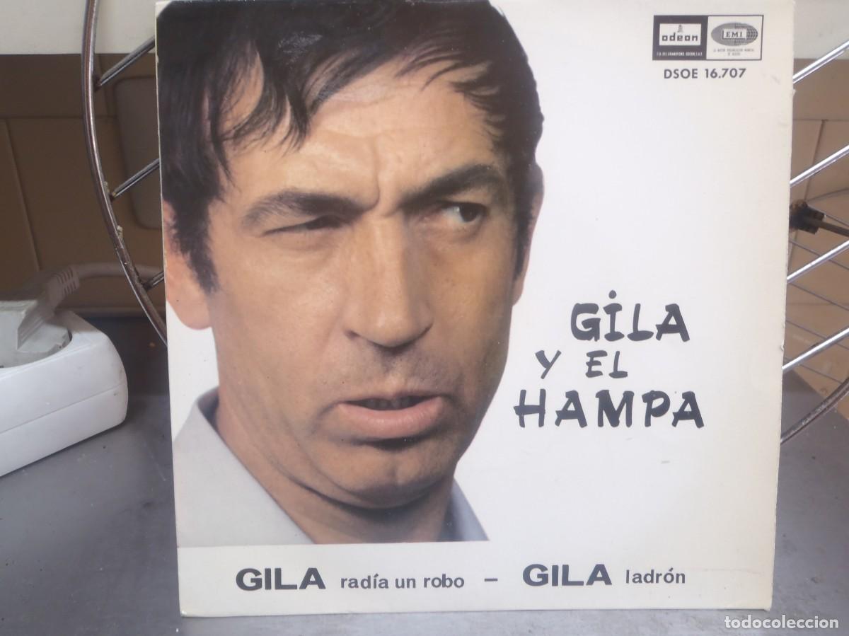 Discos de vinilo: GILA Y EL HAMPA - ODEON - Foto 1