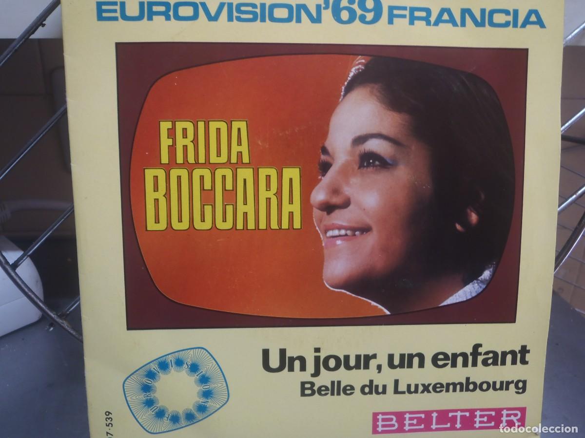 Discos de vinilo: FRIDA BOCCARA - EUROVISION 69 FRANCIA - Foto 1