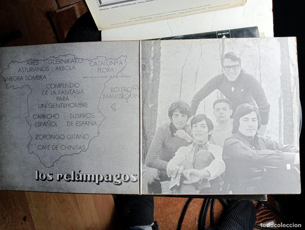 Discos de vinilo: Los Relampagos &ndash; Piel De Toro 1971 lp gatefold - Foto 2