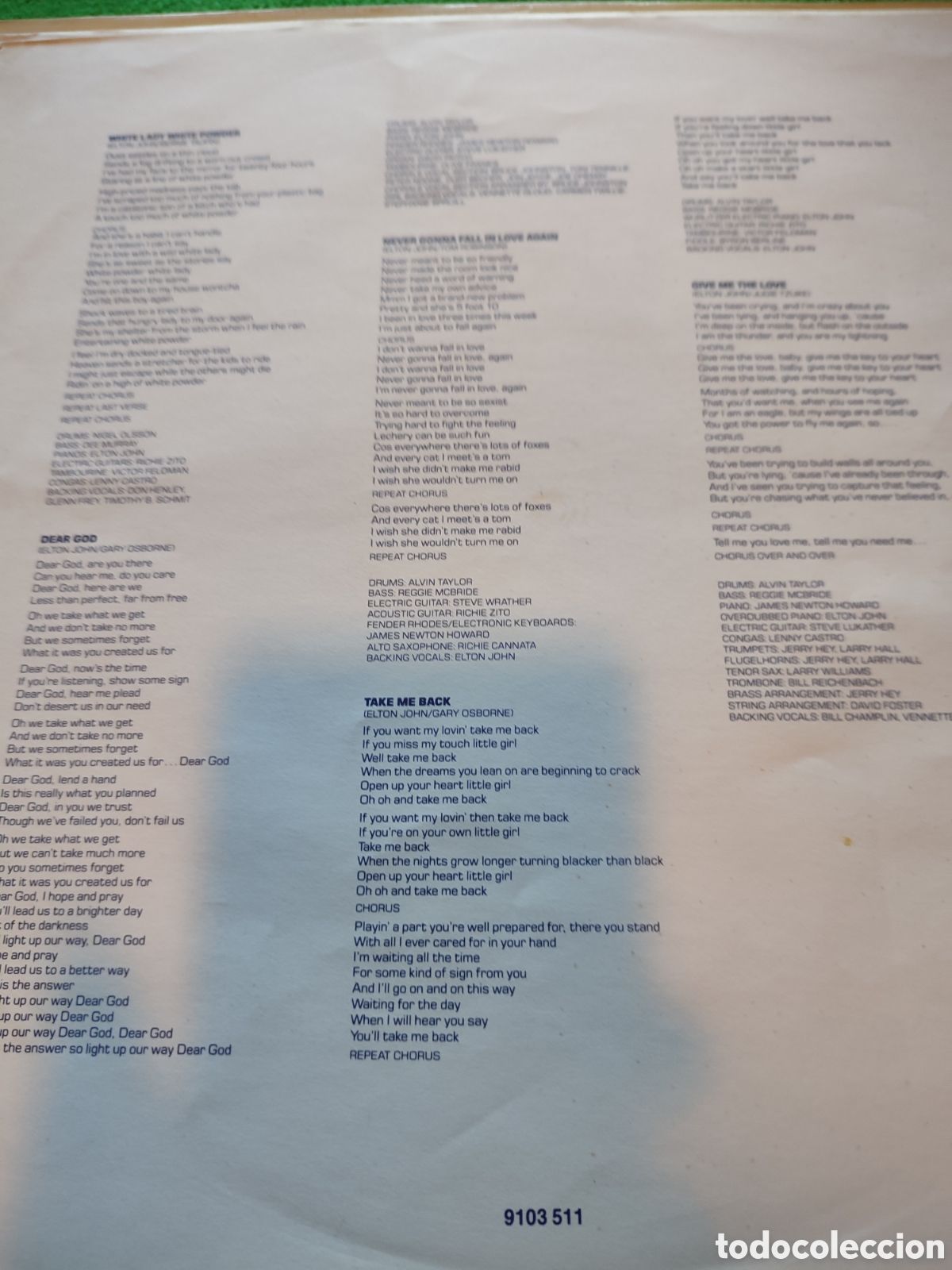 Discos de vinilo: Elton John - 21 At 33 - Foto 4