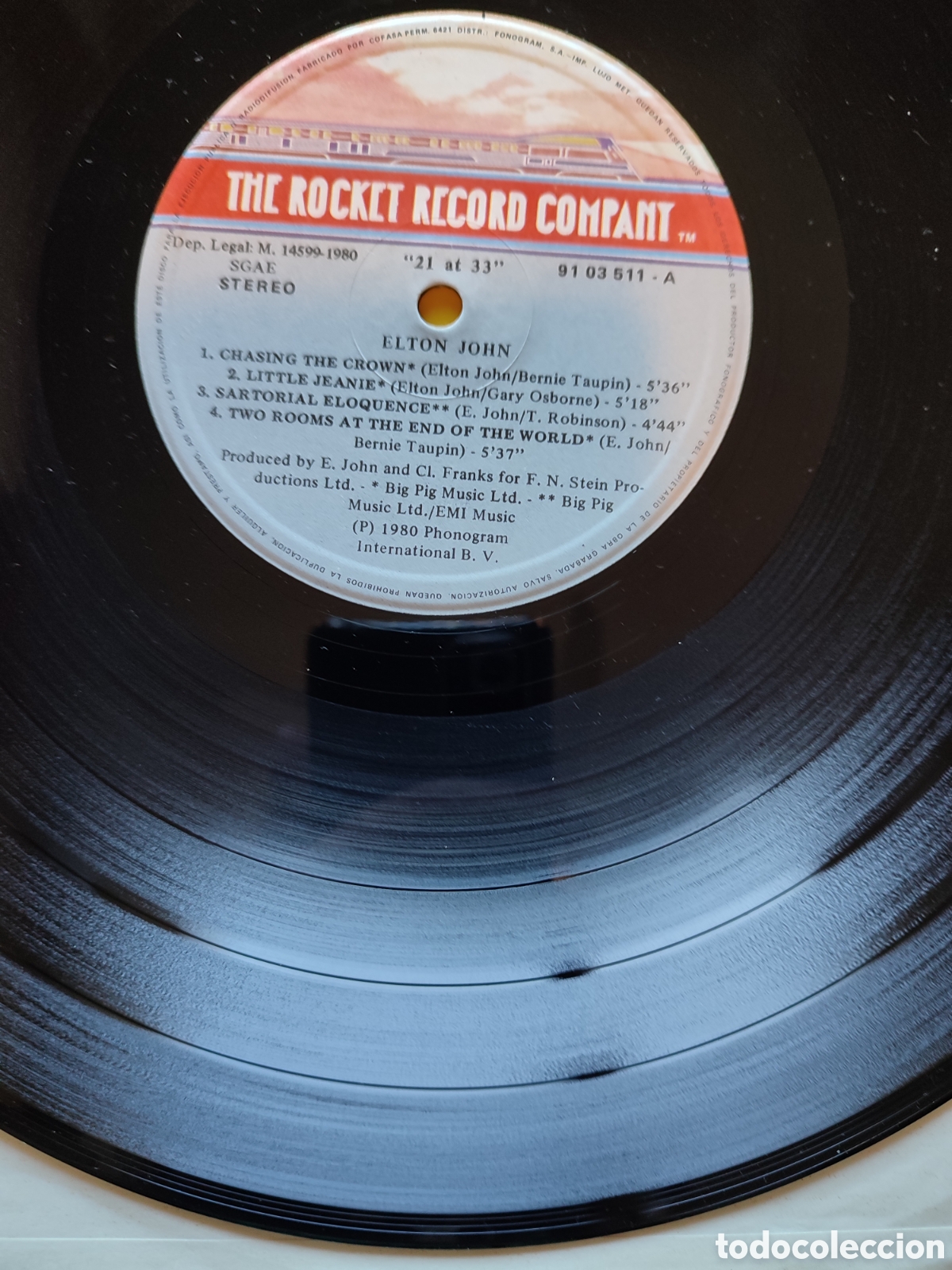 Discos de vinilo: Elton John - 21 At 33 - Foto 5