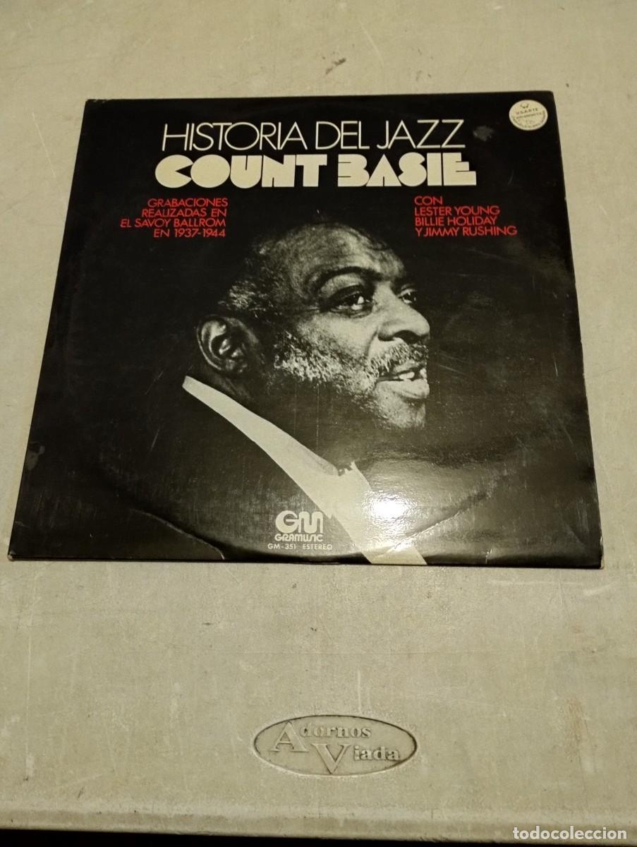 Discos de vinilo: Count Basie LP Historia del Jazz Esp.1974 - Foto 1