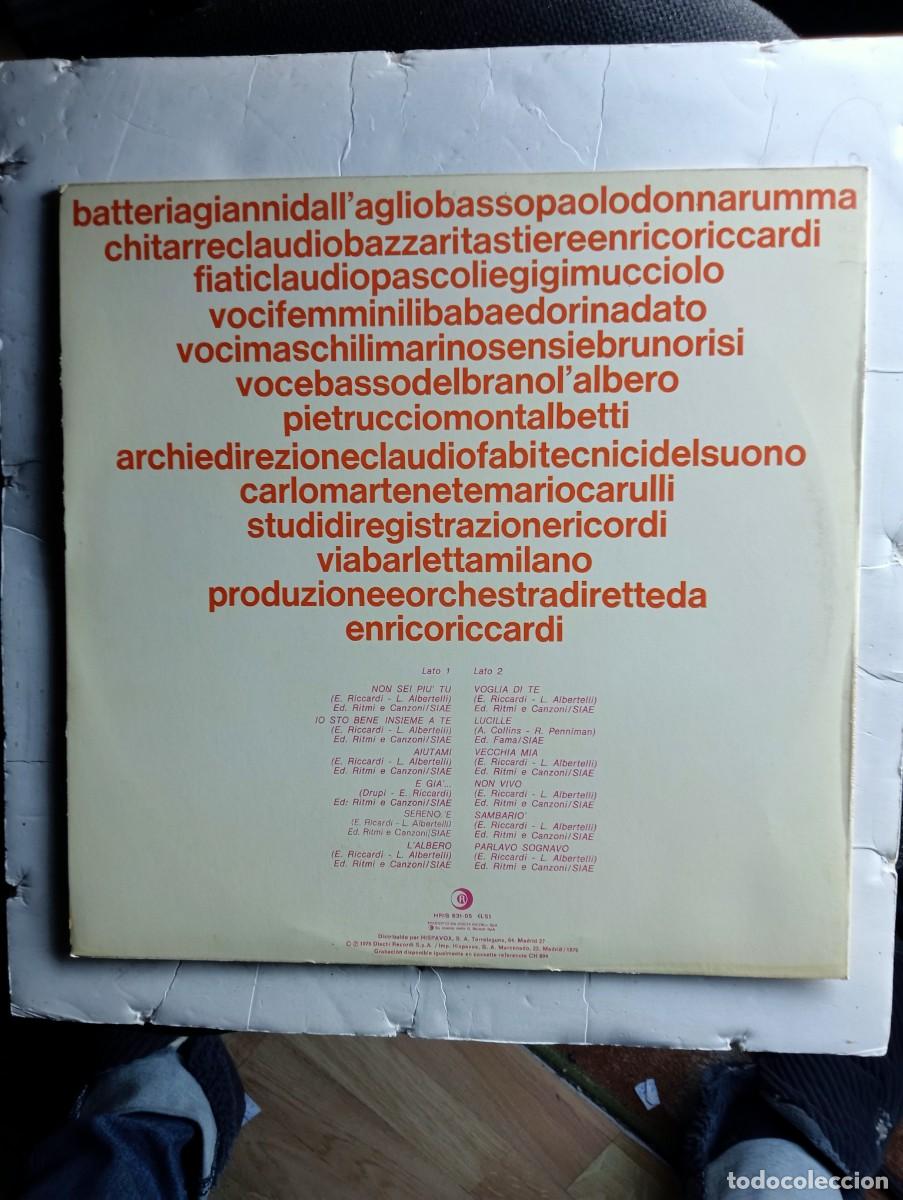 Discos de vinilo: Drupi - Sambario Sereno &Egrave; Y Otros &Eacute;xitos lp 1976 - Foto 2