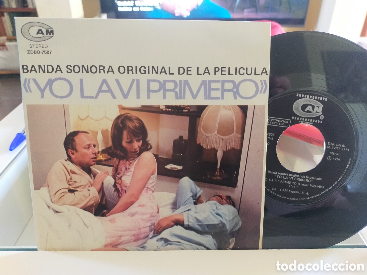 Discos de vinilo: Yo la vi primero single b.s.o. 1974 - Foto 1