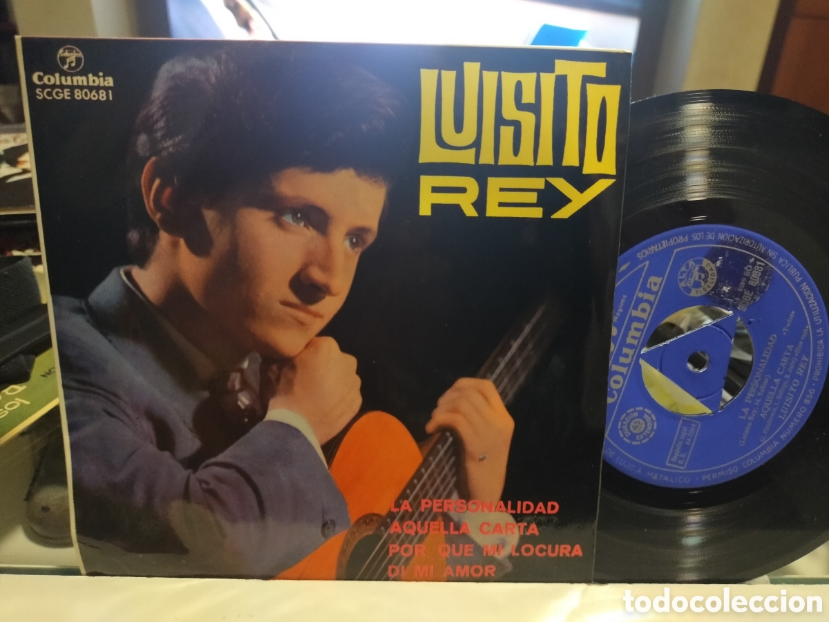 Discos de vinilo: Luisito rey ep la personalidad + 3 1964 - Foto 1