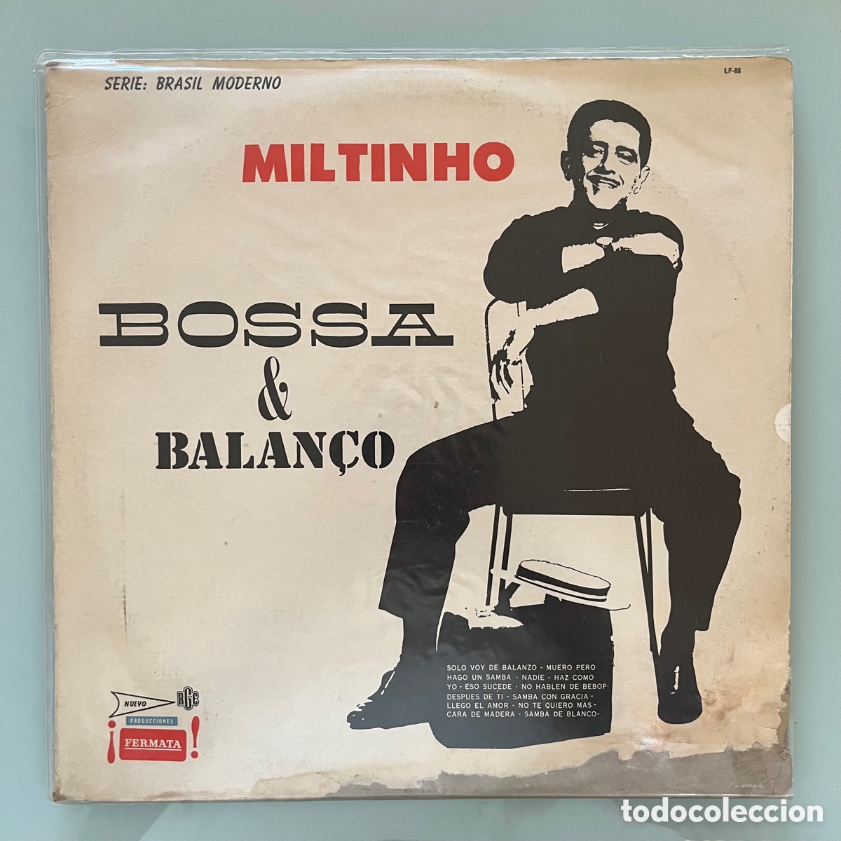 Discos de vinilo: Miltinho &lrm;&ndash; Bossa & Balan&ccedil;o - Foto 4