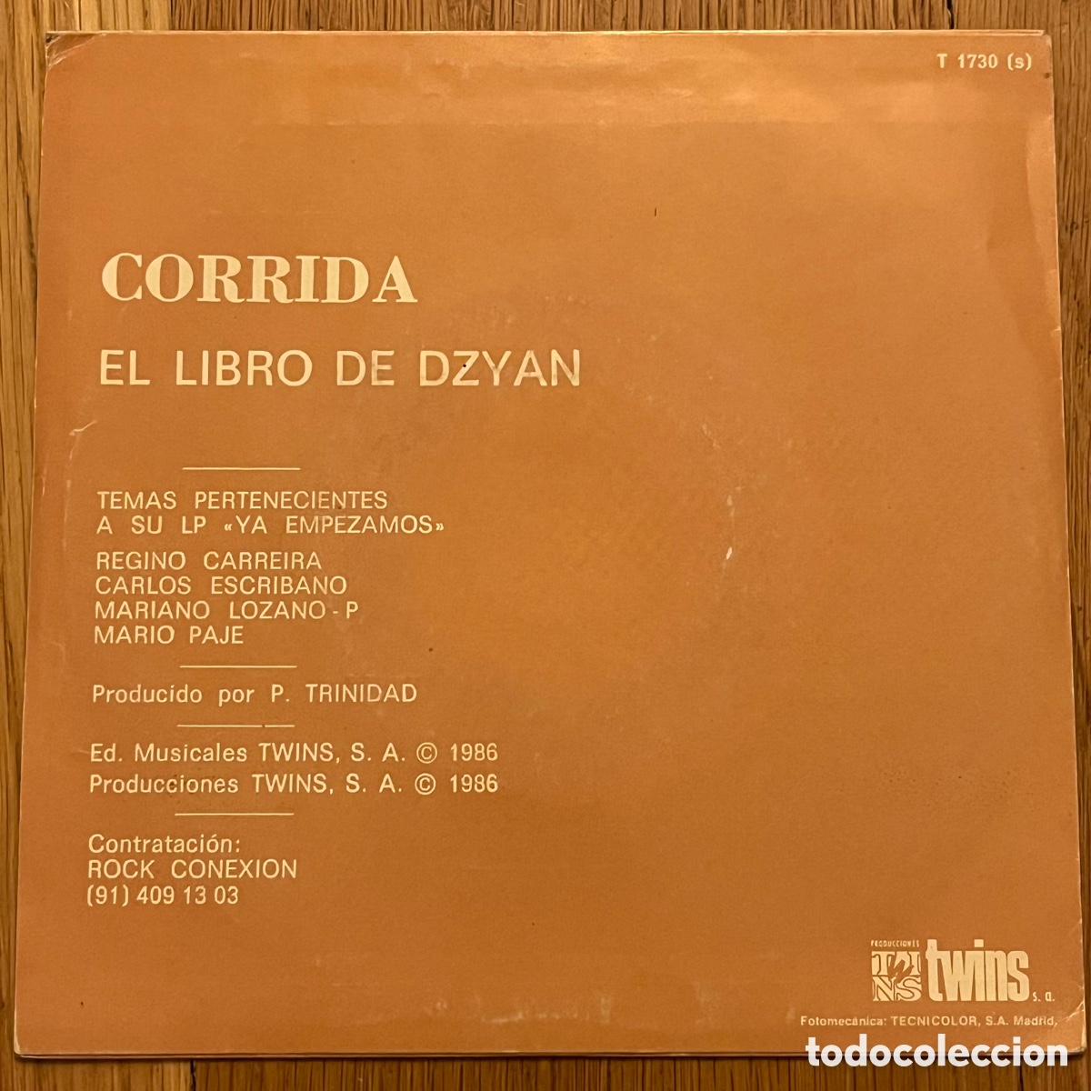 Discos de vinilo: S&eacute;ptimo Sello - Corrida - single - Foto 2