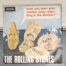 Discos de vinilo: ROLLING STONES ” HAVE YOU SEEN YOUR MOTHER...” SINGLE 7” DECCA REF. ME 282 ED. ESPAÑOLA 1966