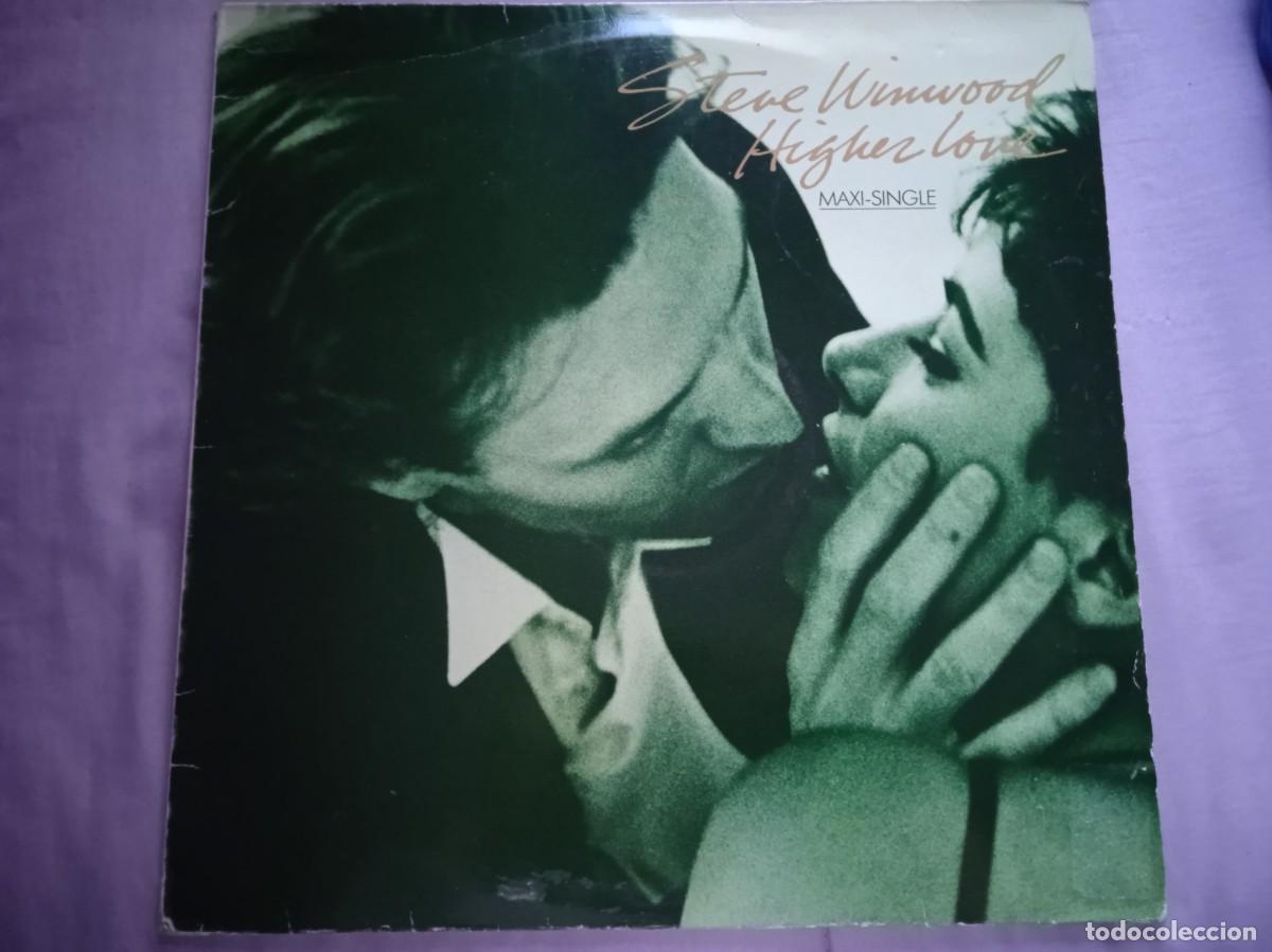Discos de vinilo: Maxi Single Steve Winwood - Higher Love - Foto 1