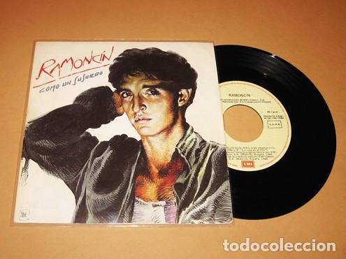 Discos de vinilo: RAMONCIN - COMO UN SUSURRO / A DIEZ PASOS - SINGLE - 1986 - Foto 1