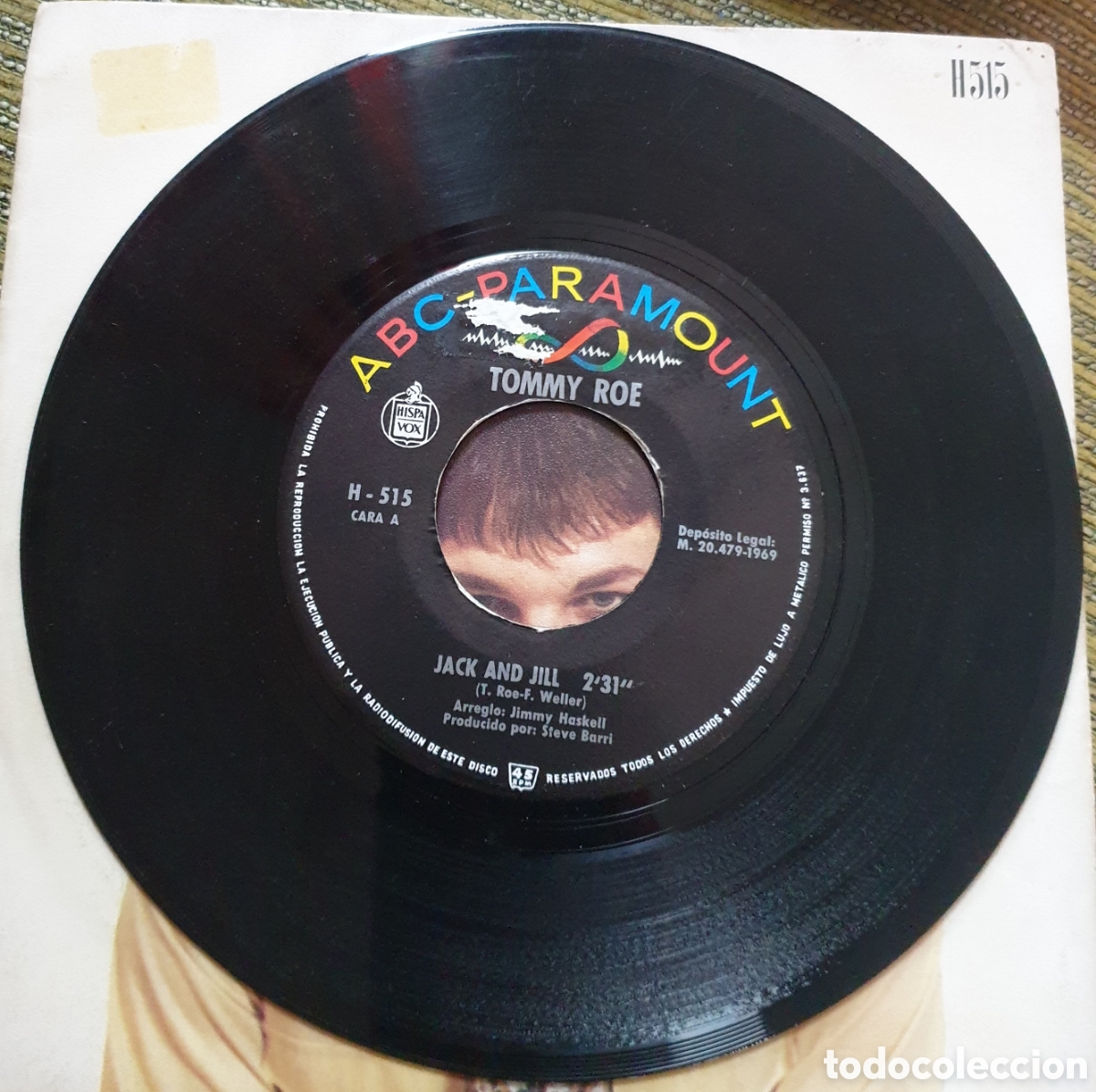 Discos de vinilo: Tommy Roe - Jack and Jill - Foto 2