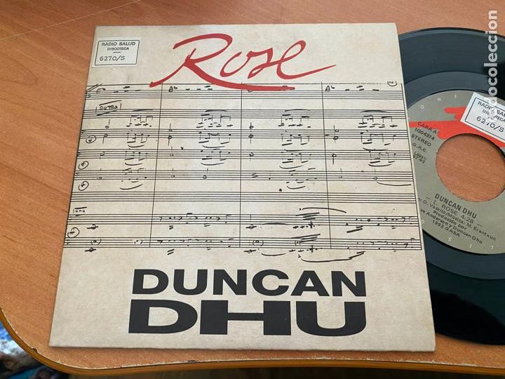 Discos de vinilo: DUNCAN DHU (ROSE) SINGLE 1992 (EPI12) - Foto 1