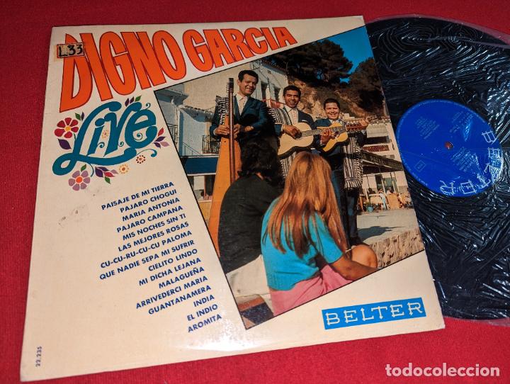 Disques de vinyle: DIGNO GARCIA Y SUS CARIOS Live LP 1968 Belter ESPA&Ntilde;A SPAIN