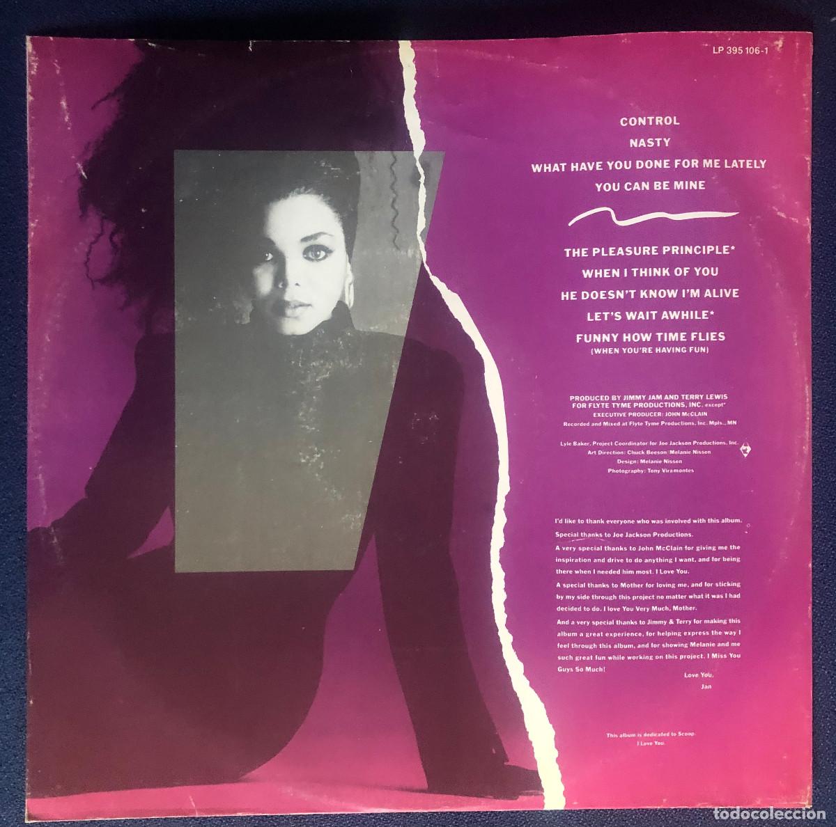 Discos de vinilo: Janet Jackson. Lote 2 LPs + 4 Maxi single 12&acute; - Foto 12