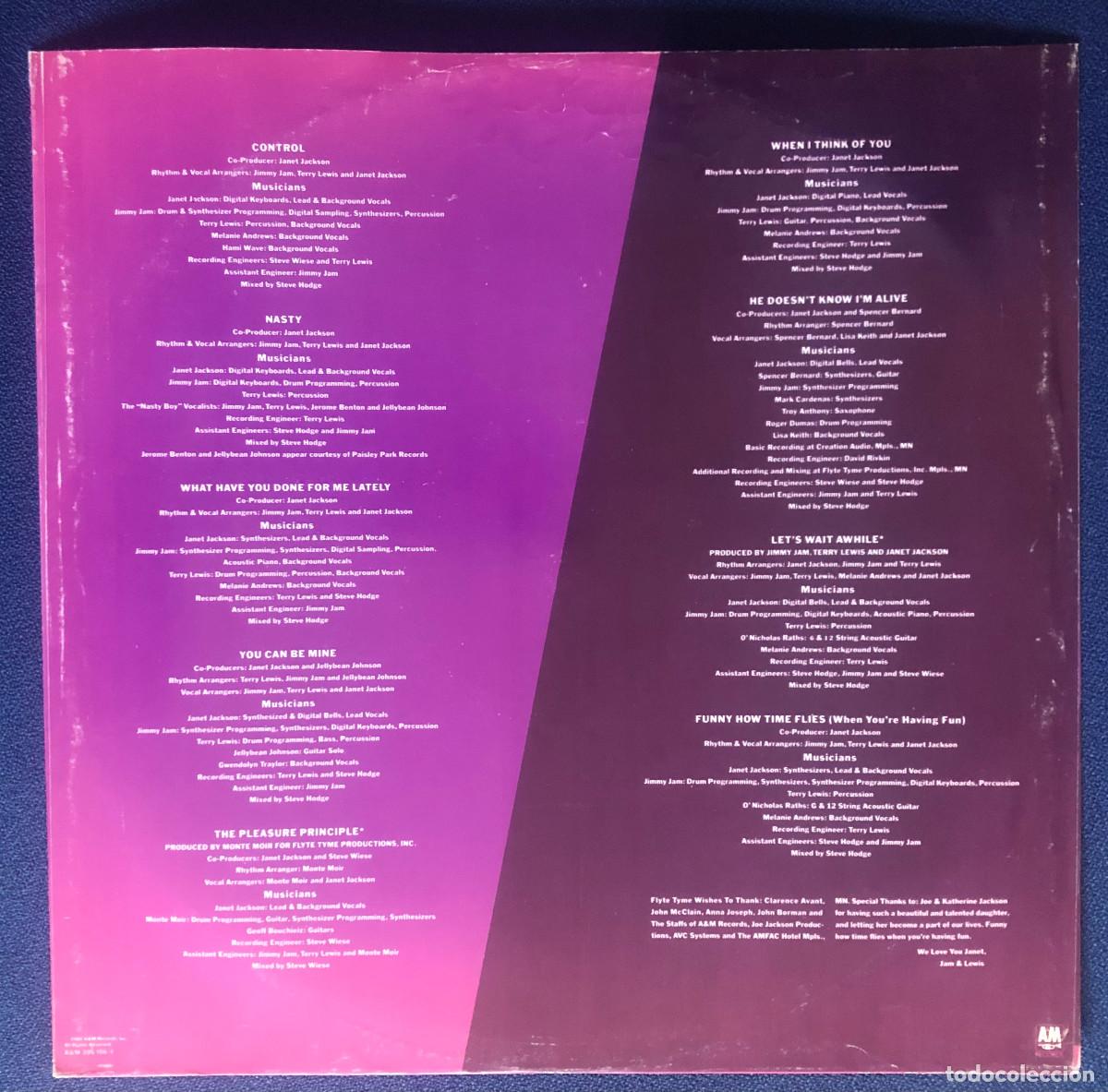 Discos de vinilo: Janet Jackson. Lote 2 LPs + 4 Maxi single 12&acute; - Foto 11