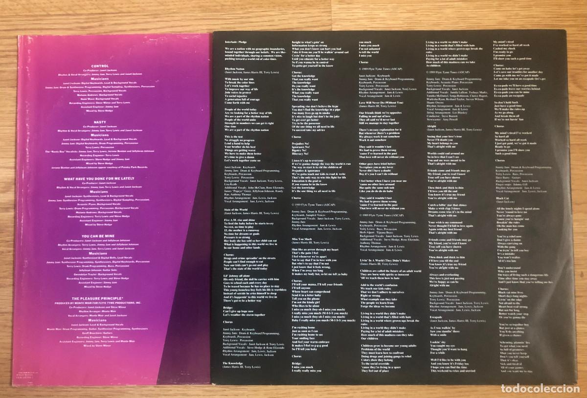 Discos de vinilo: Janet Jackson. Lote 2 LPs + 4 Maxi single 12&acute; - Foto 10