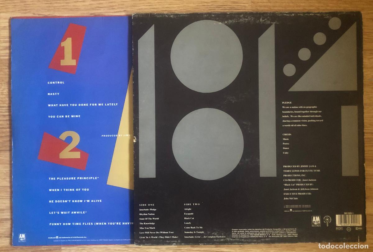 Discos de vinilo: Janet Jackson. Lote 2 LPs + 4 Maxi single 12&acute; - Foto 14
