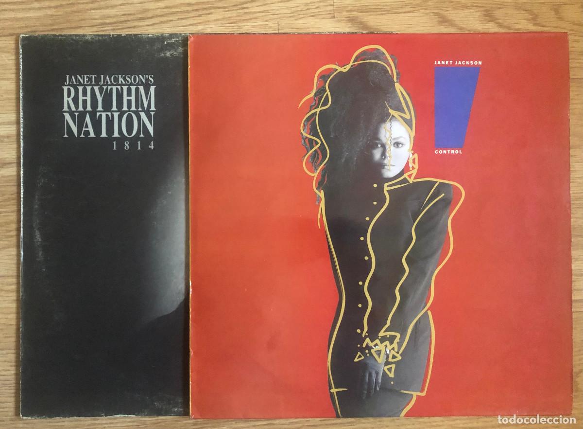 Discos de vinilo: Janet Jackson. Lote 2 LPs + 4 Maxi single 12&acute; - Foto 2