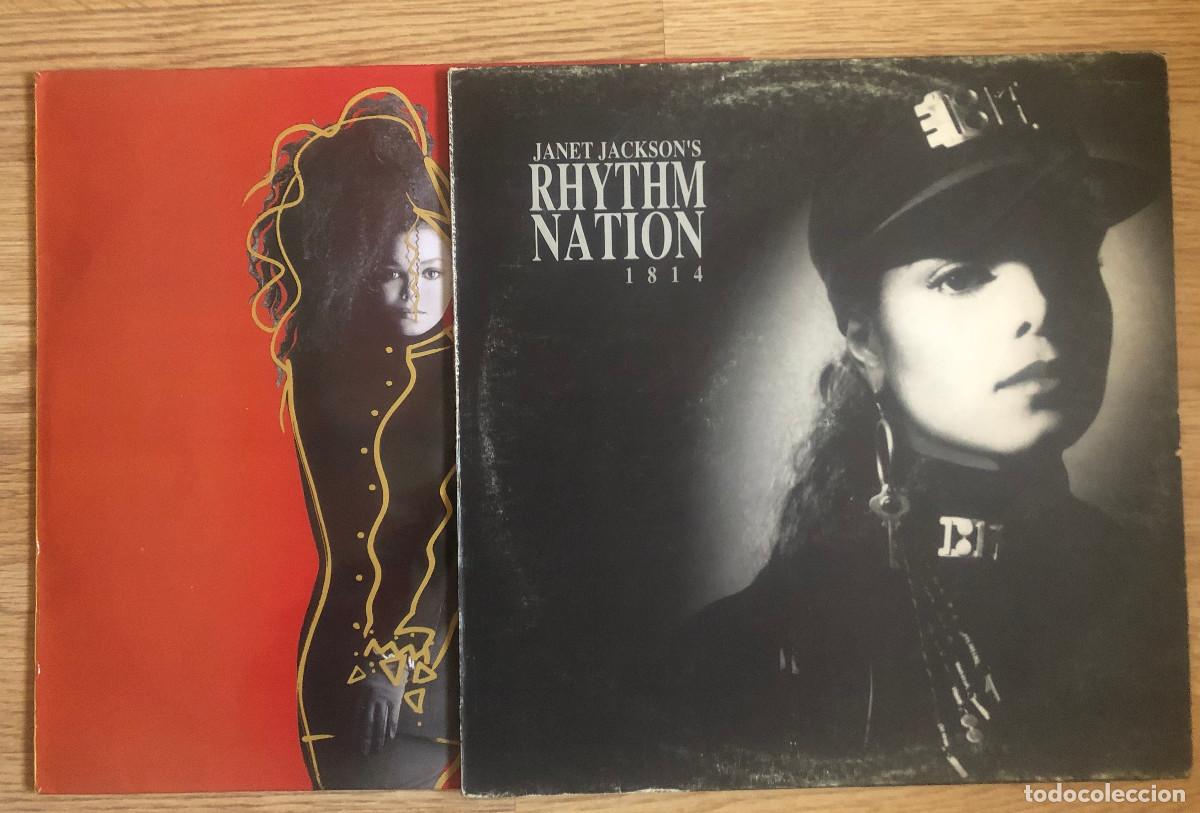 Discos de vinilo: Janet Jackson. Lote 2 LPs + 4 Maxi single 12&acute; - Foto 1
