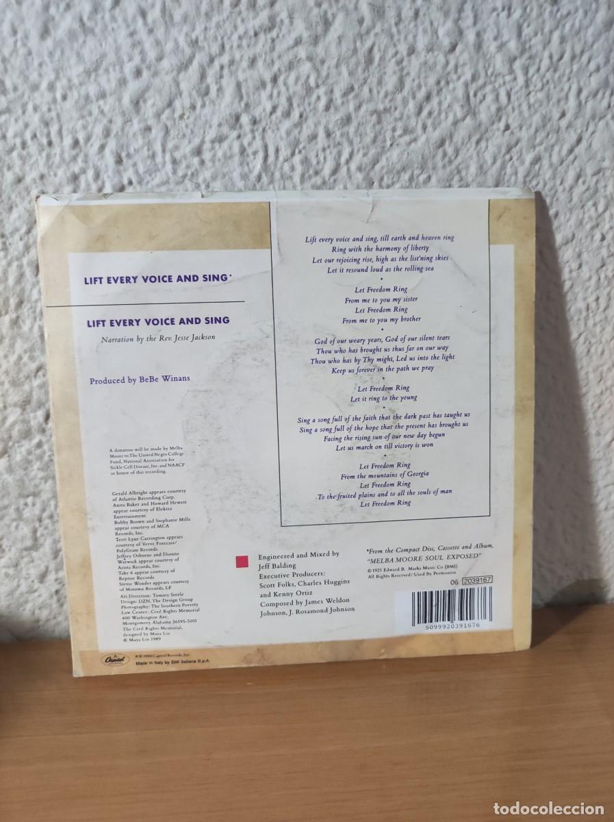 Discos de vinilo: Melba Moore &ndash; Lift Every Voice And Sing - Foto 2