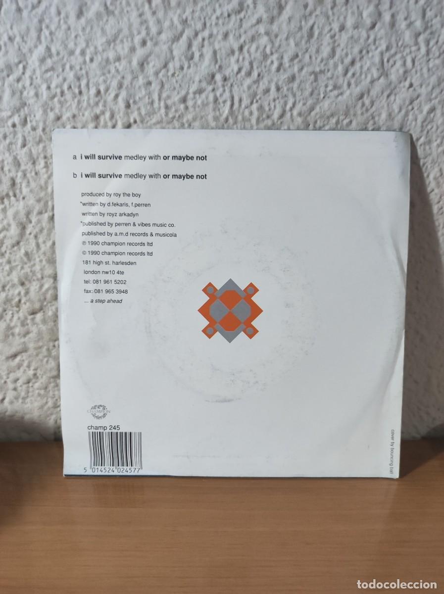 Discos de vinilo: MC Sean* + Randy &ndash; I Will Survive - Foto 2