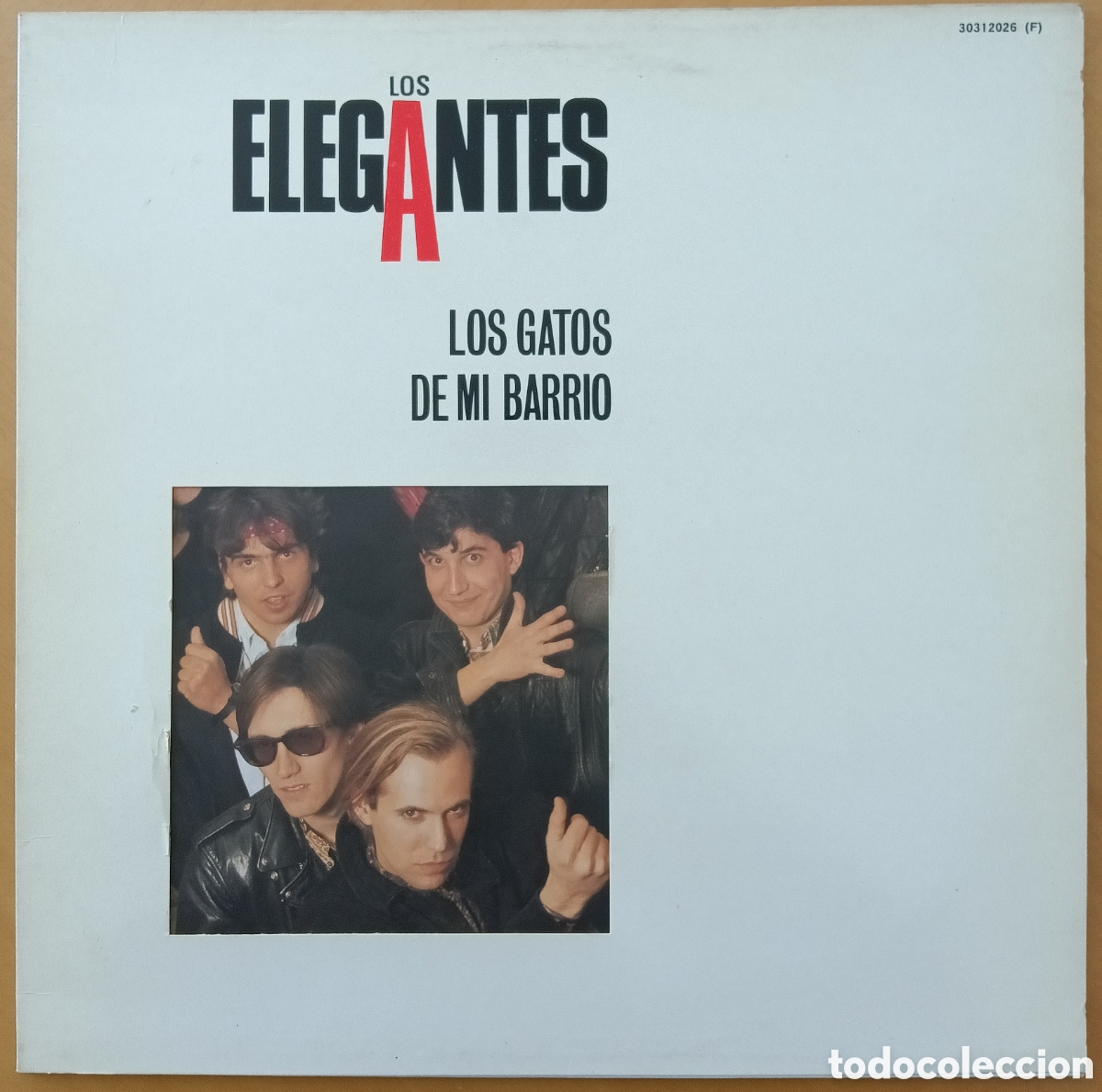 Discos de vinilo: Los Elegantes - Los gatos de mi barrio, 1987 - Foto 1
