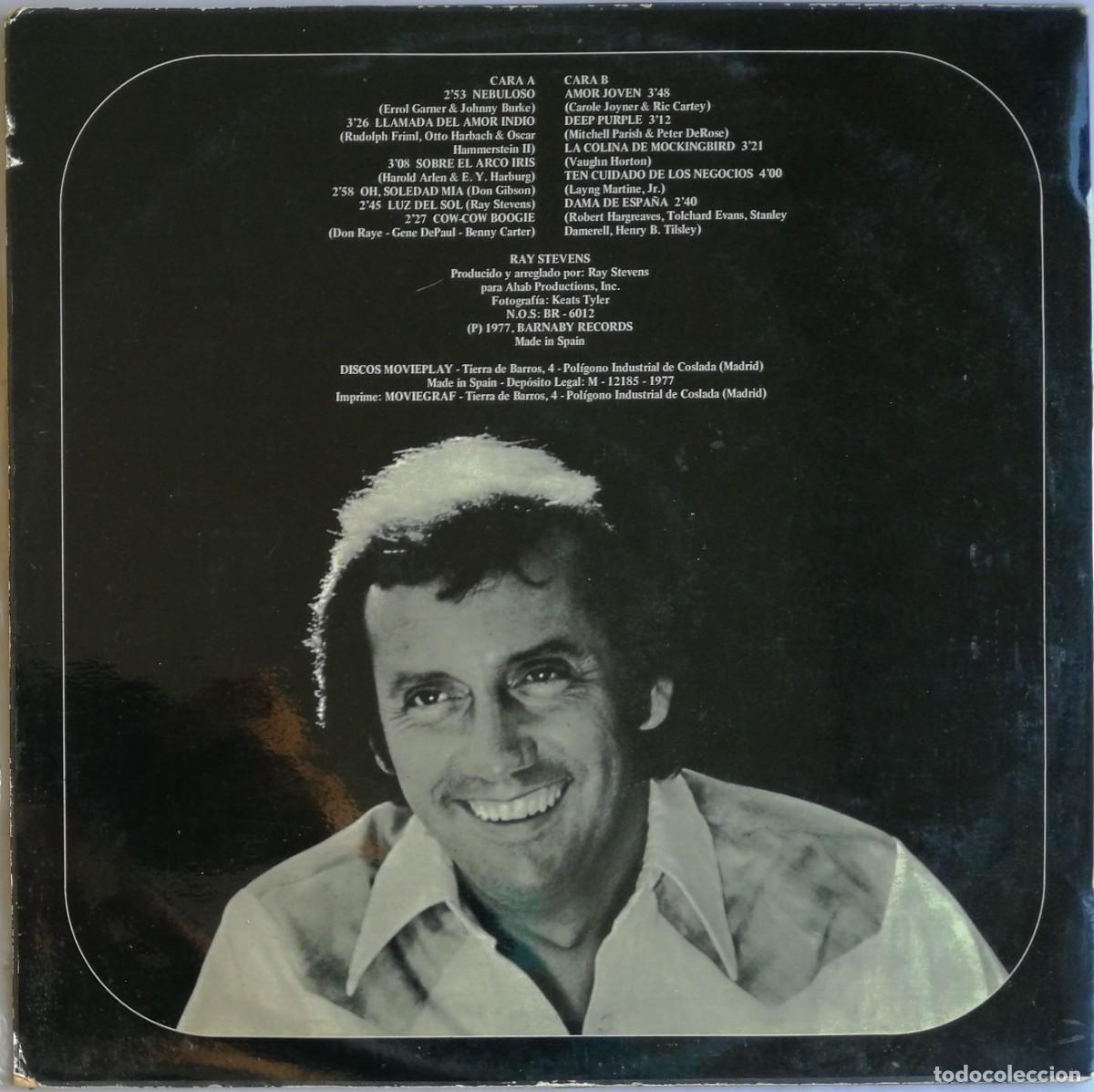 Discos de vinilo: Ray Stevens, Misty, Barnaby Records 170.932/8 - Foto 2