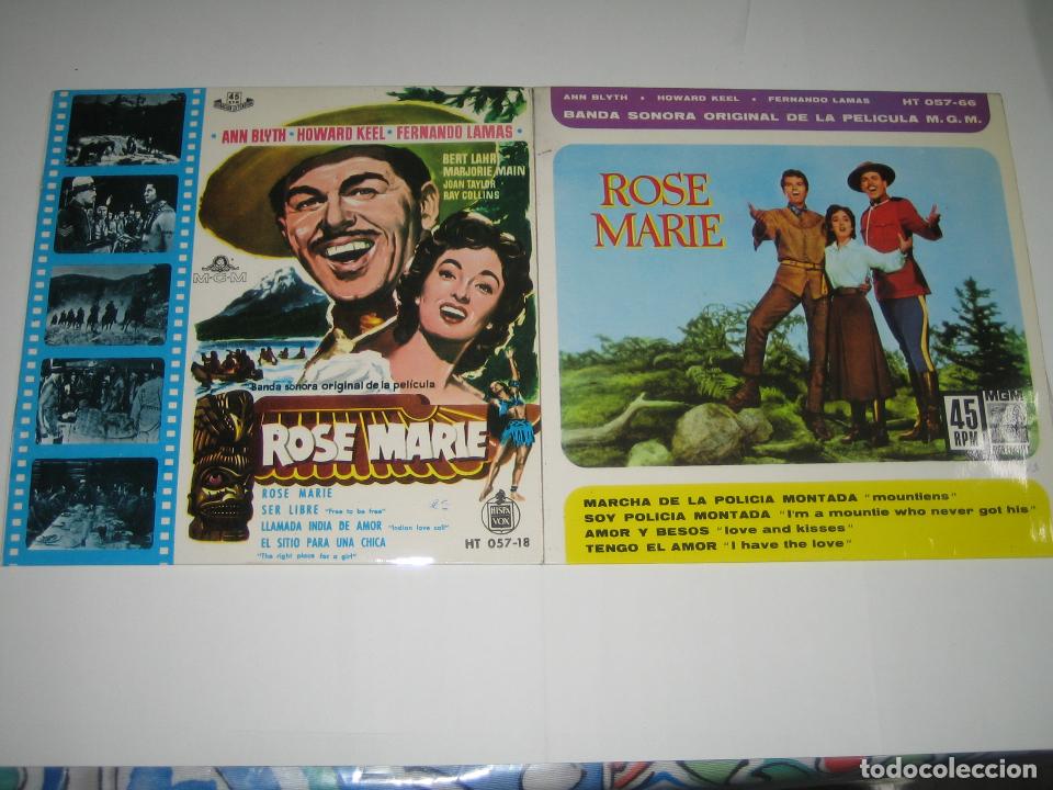 Discos de vinilo: ROSE MARIE - LOTE DE DOS EPS - Foto 1