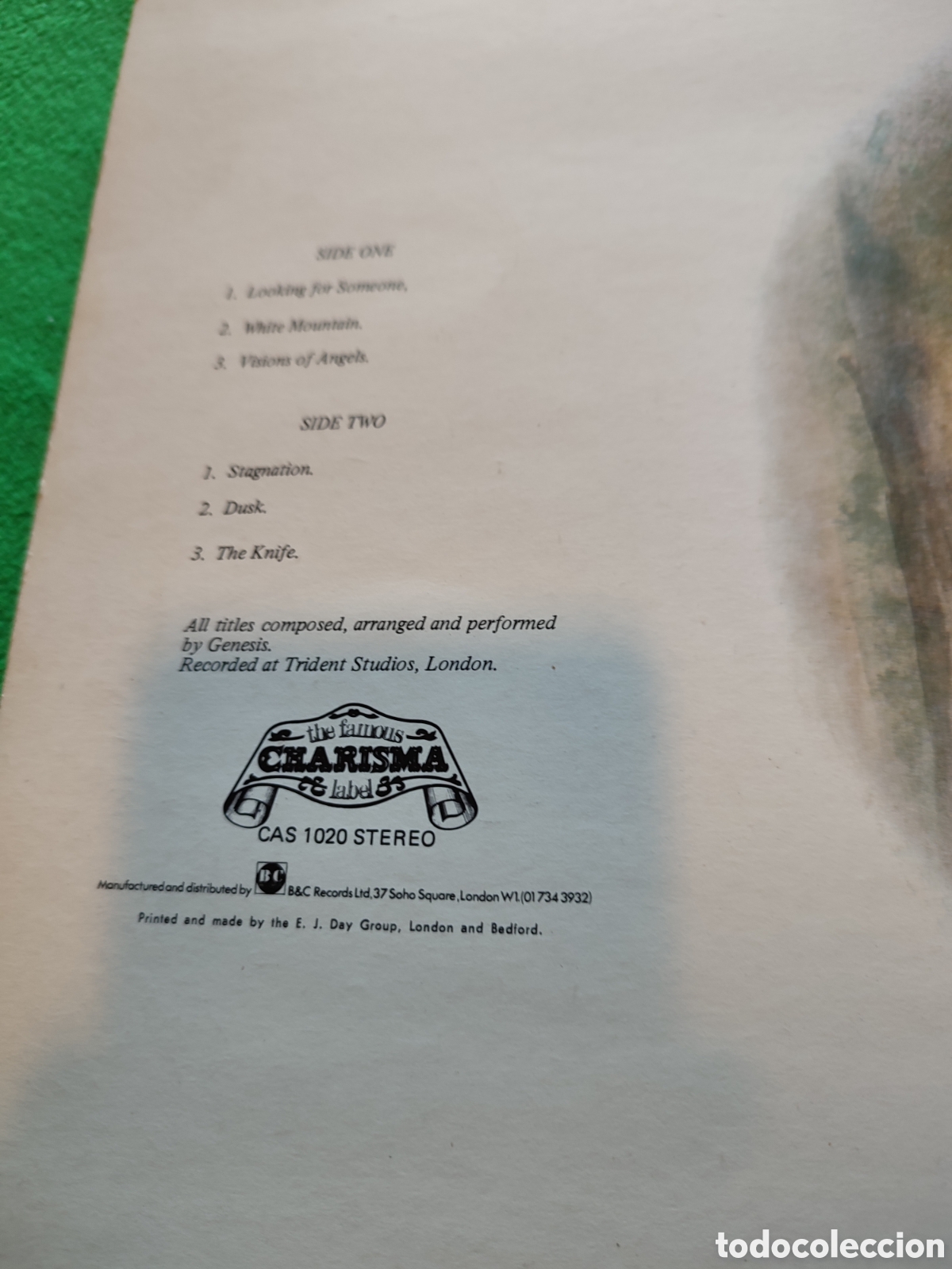 Discos de vinilo: G&eacute;nesis - Trespass Vinilo Lp - Foto 3