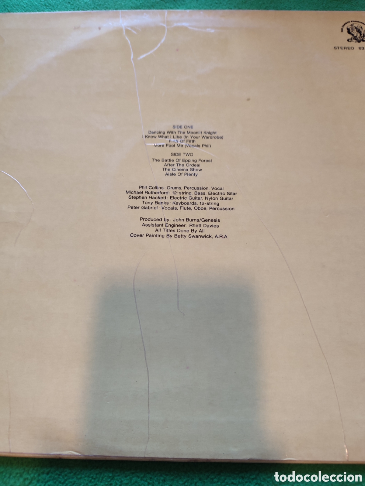 Discos de vinilo: G&eacute;nesis - Selling England by the pound - Foto 2