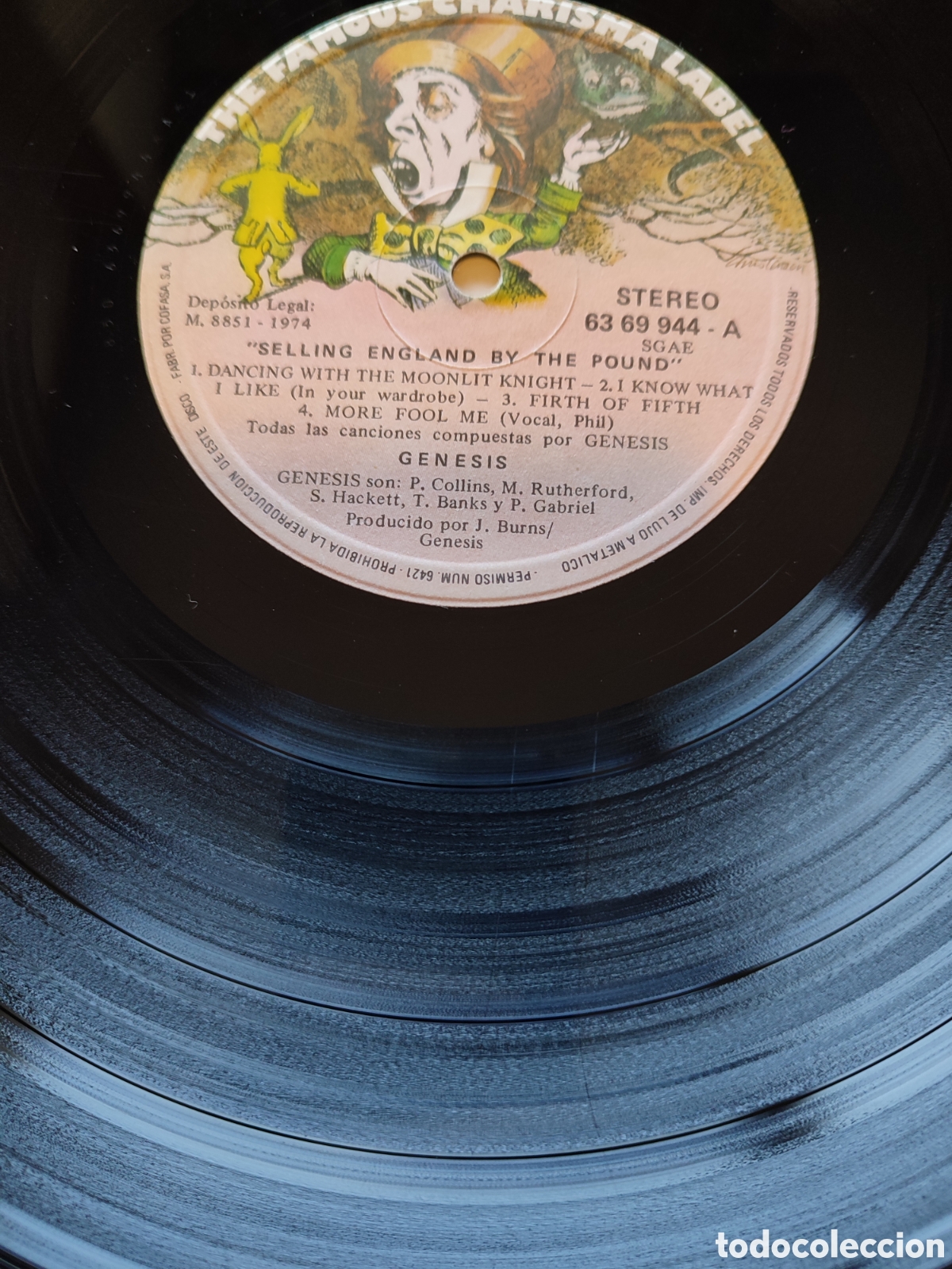 Discos de vinilo: G&eacute;nesis - Selling England by the pound - Foto 4