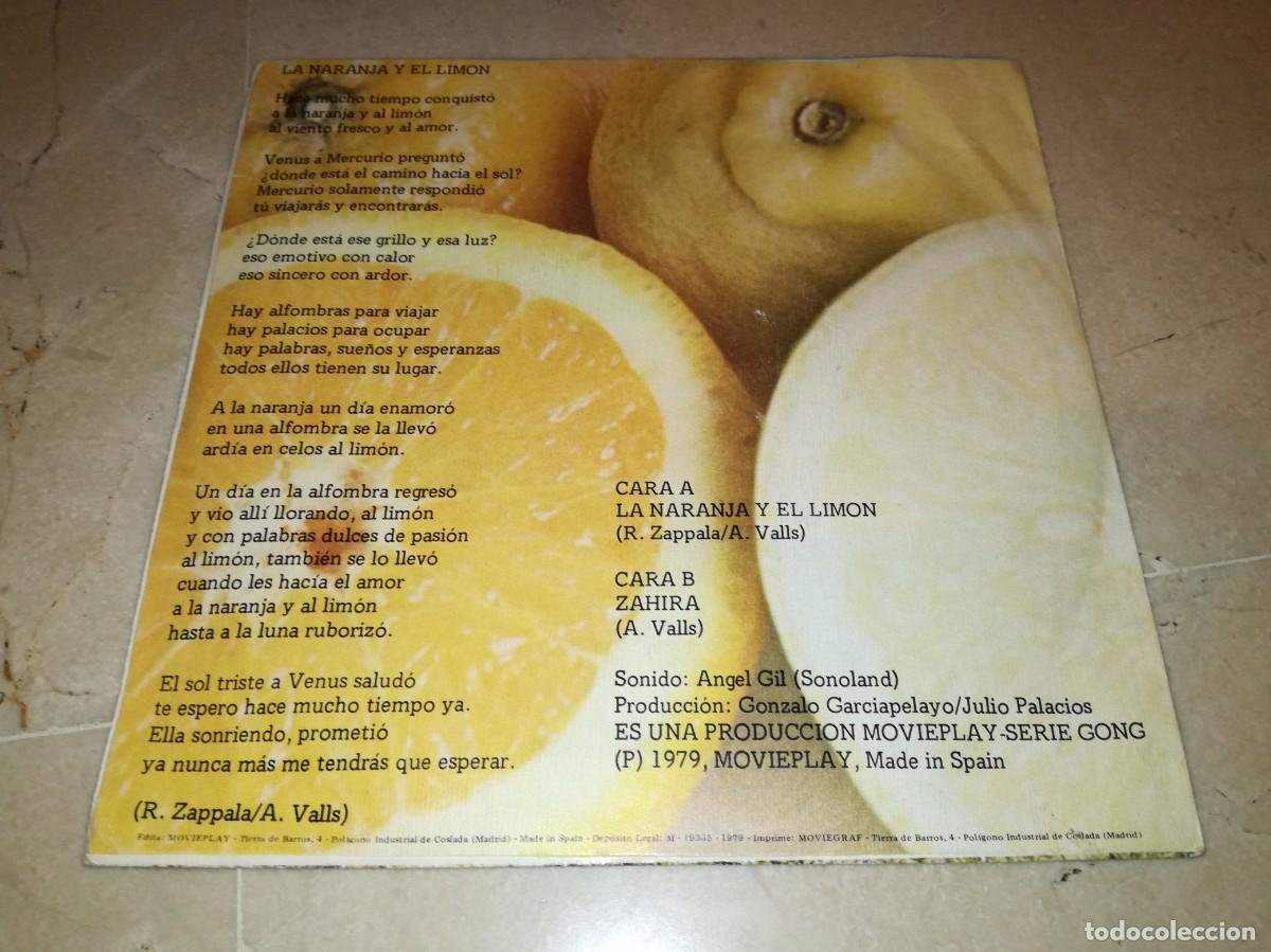 Discos de vinilo: AZAHAR-LA NARANJA Y EL LIMON - Foto 2