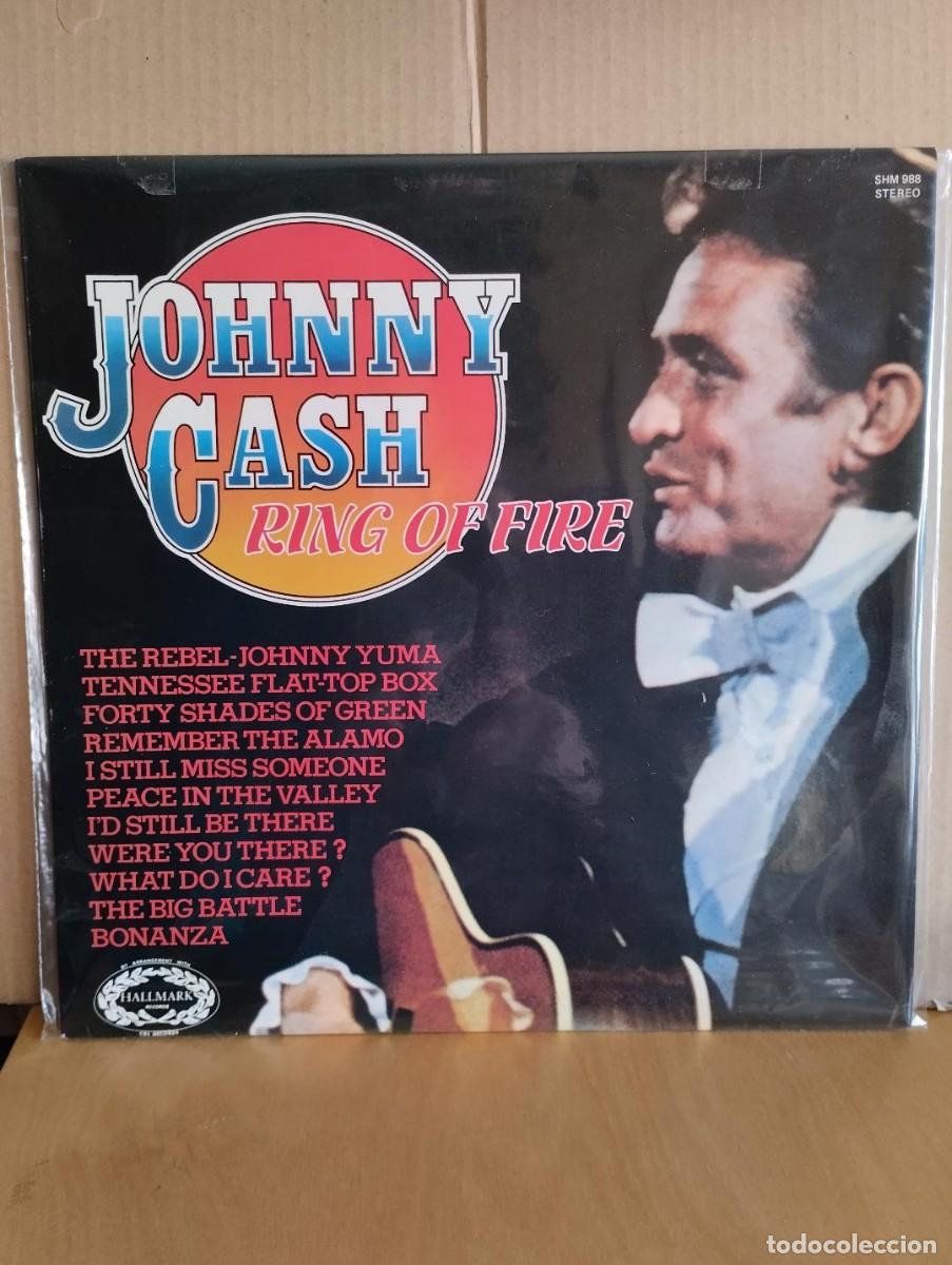 Discos de vinilo: JOHNNY CASH ----- RING OF FIRE - Foto 1