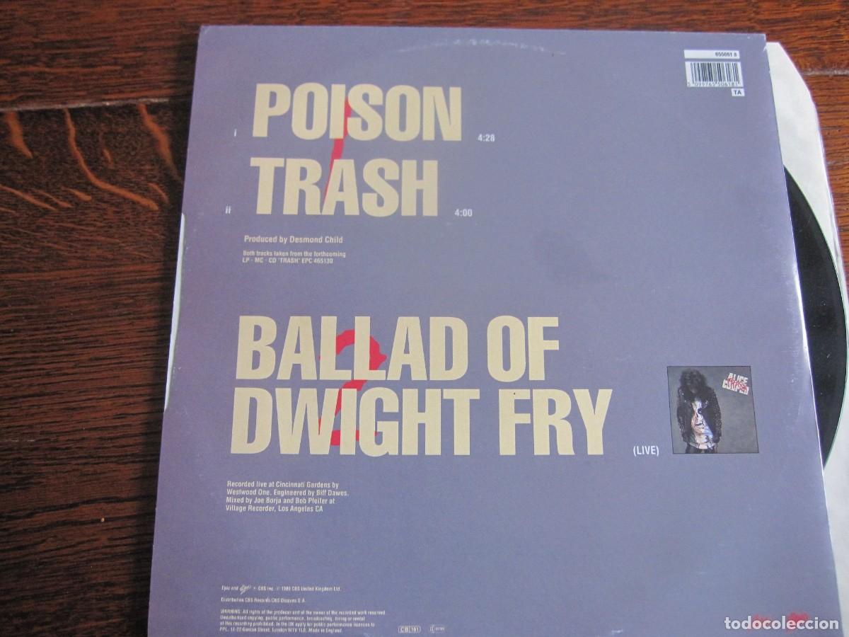 Discos de vinilo: ALICE COOPER `Poison` - Foto 2