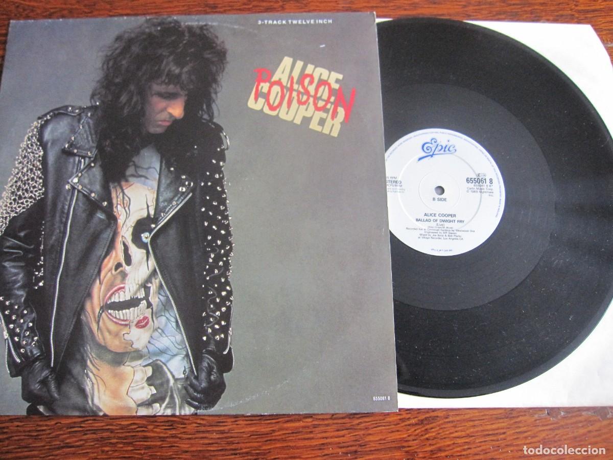 Discos de vinilo: ALICE COOPER `Poison` - Foto 1