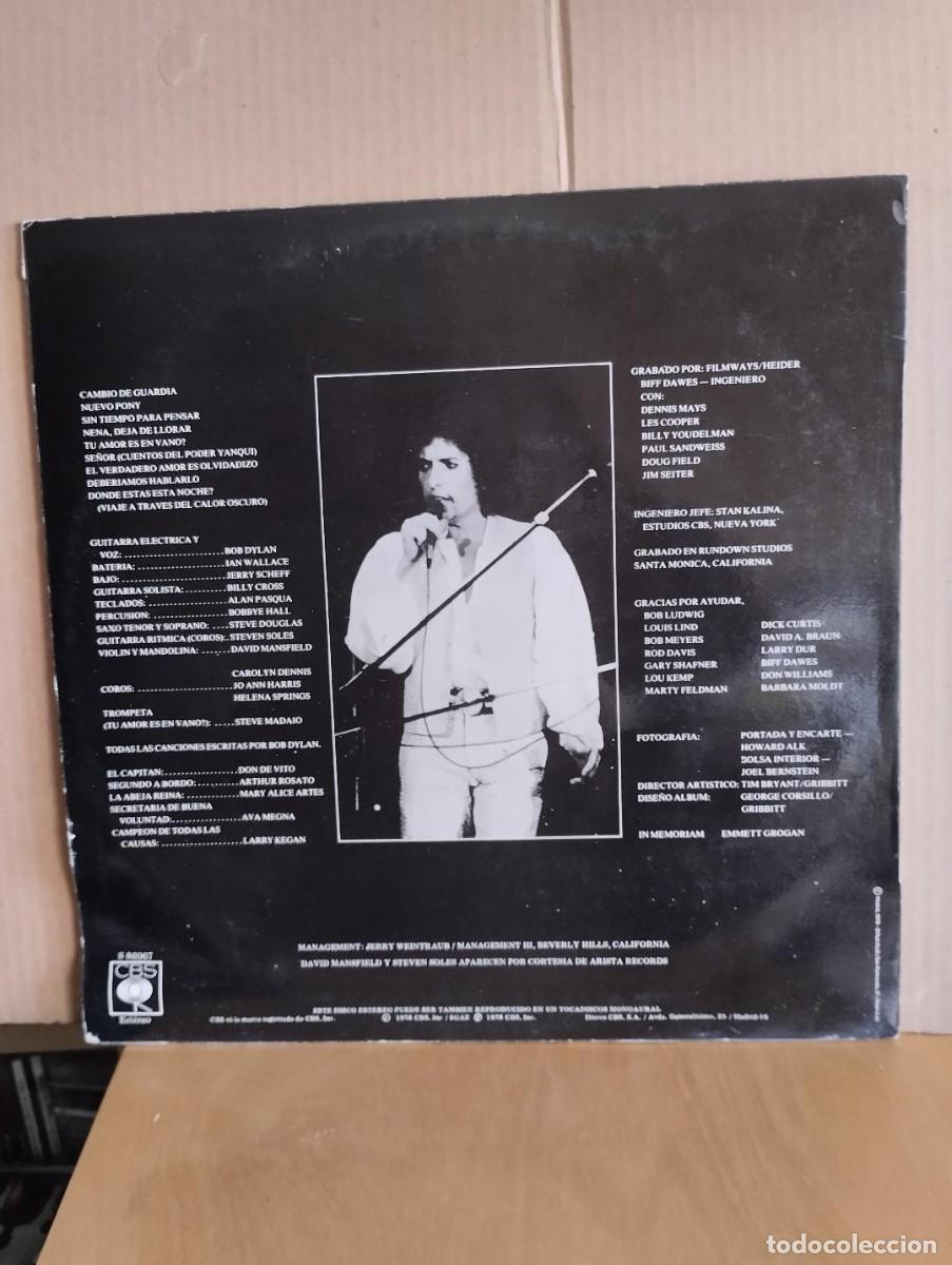 Discos de vinilo: BOB DYLAN ---- STREET LEGAL - Foto 2
