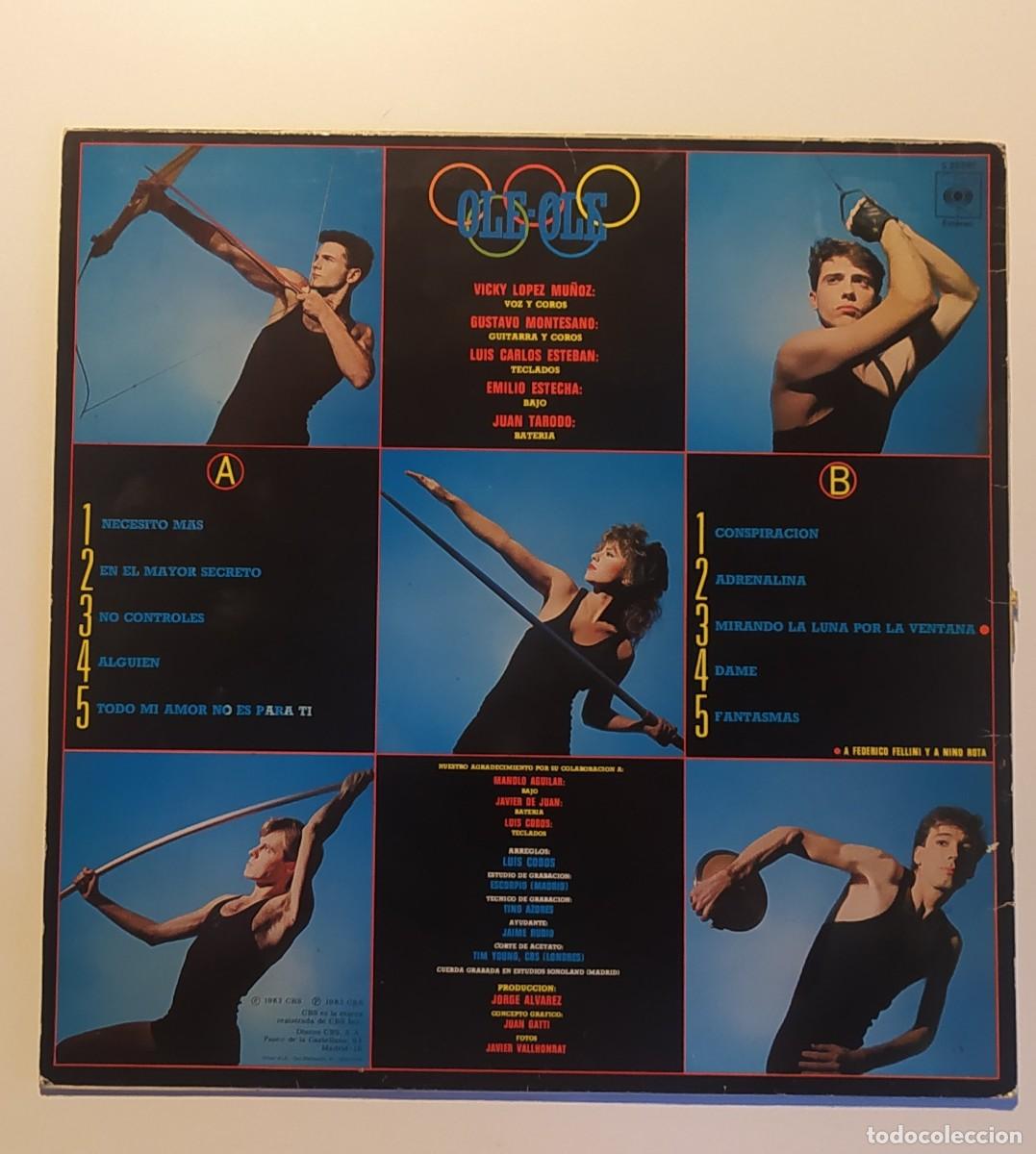 Discos de vinilo: LP VINILO OLE OLE - CBS A&Ntilde;O 1.983 - Foto 2